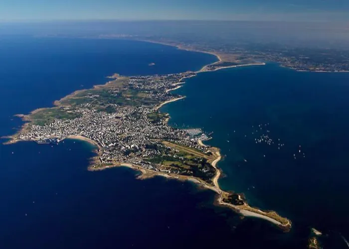 Maison-villa Quiberon, 5 personnes, jardin, proche du port, plages baie et océan