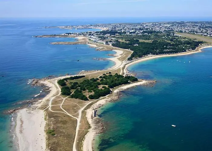 Maison-villa Quiberon, 5 personnes, jardin, proche du port, plages baie et océan
